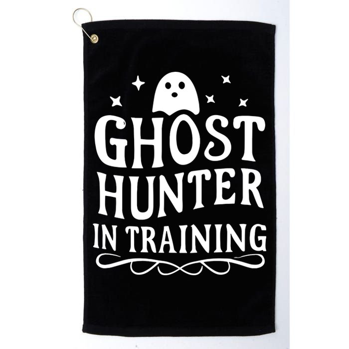 Paranormal Investigator Ghost Hunter In Training Golf Towel