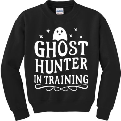 Paranormal Investigator Ghost Hunter In Training Kids Sweatshirt