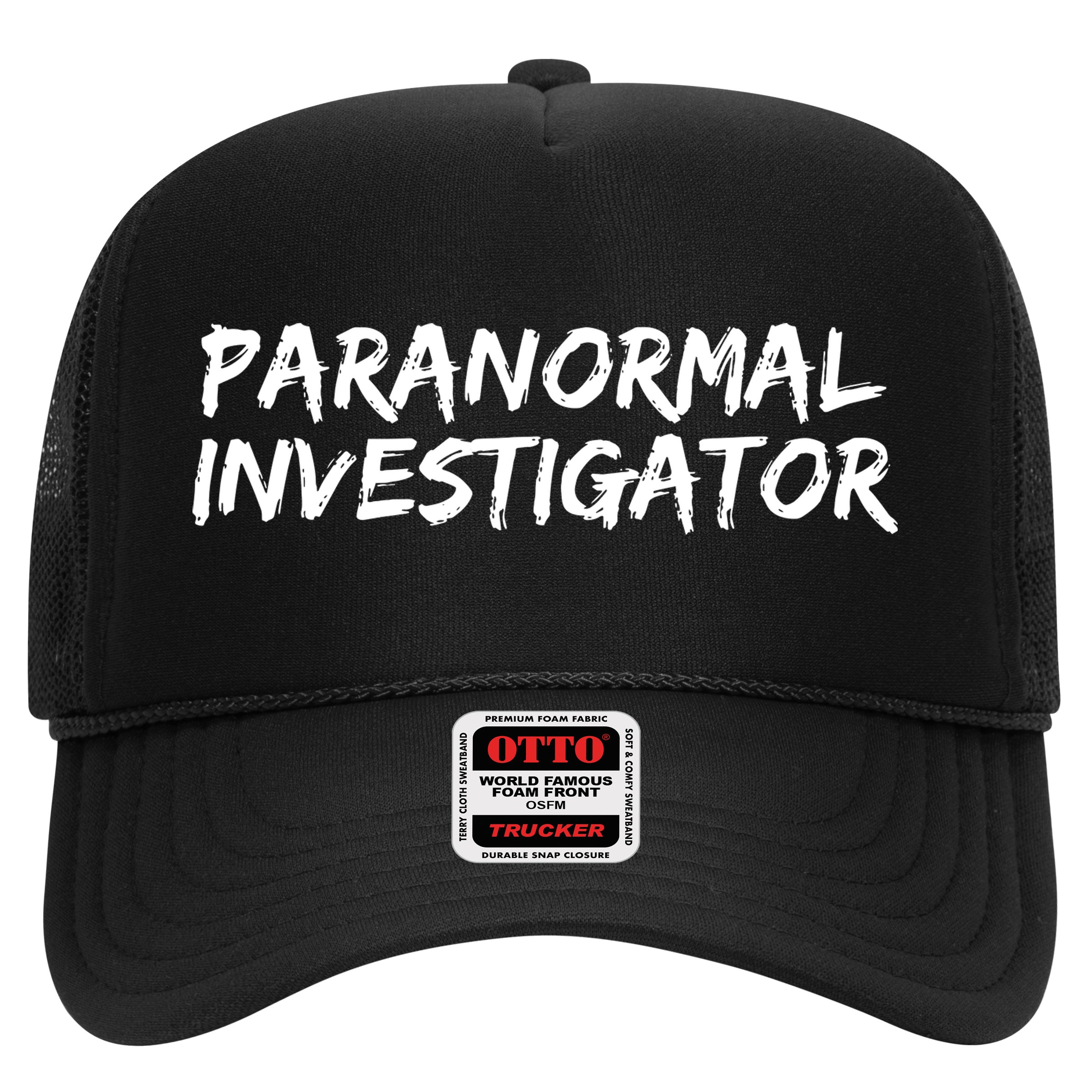 Paranormal Investigator Ghost Hunting Evp Halloween Hat