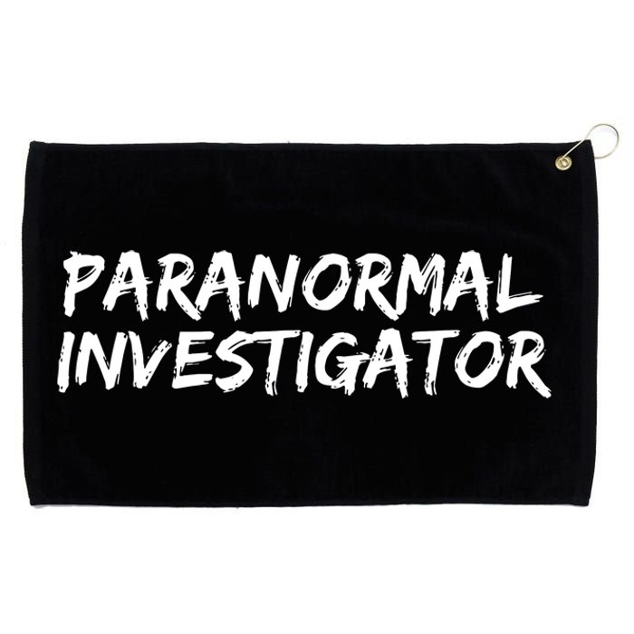 Paranormal Investigator Ghost Hunting Evp Halloween Grommeted Golf Towel