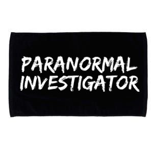 Paranormal Investigator Ghost Hunting Evp Halloween Microfiber Hand Towel