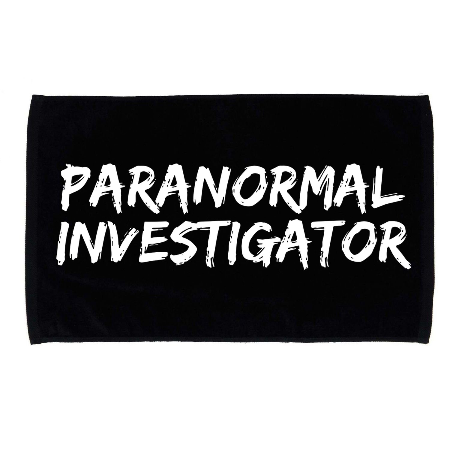 Paranormal Investigator Ghost Hunting Evp Halloween Microfiber Hand Towel