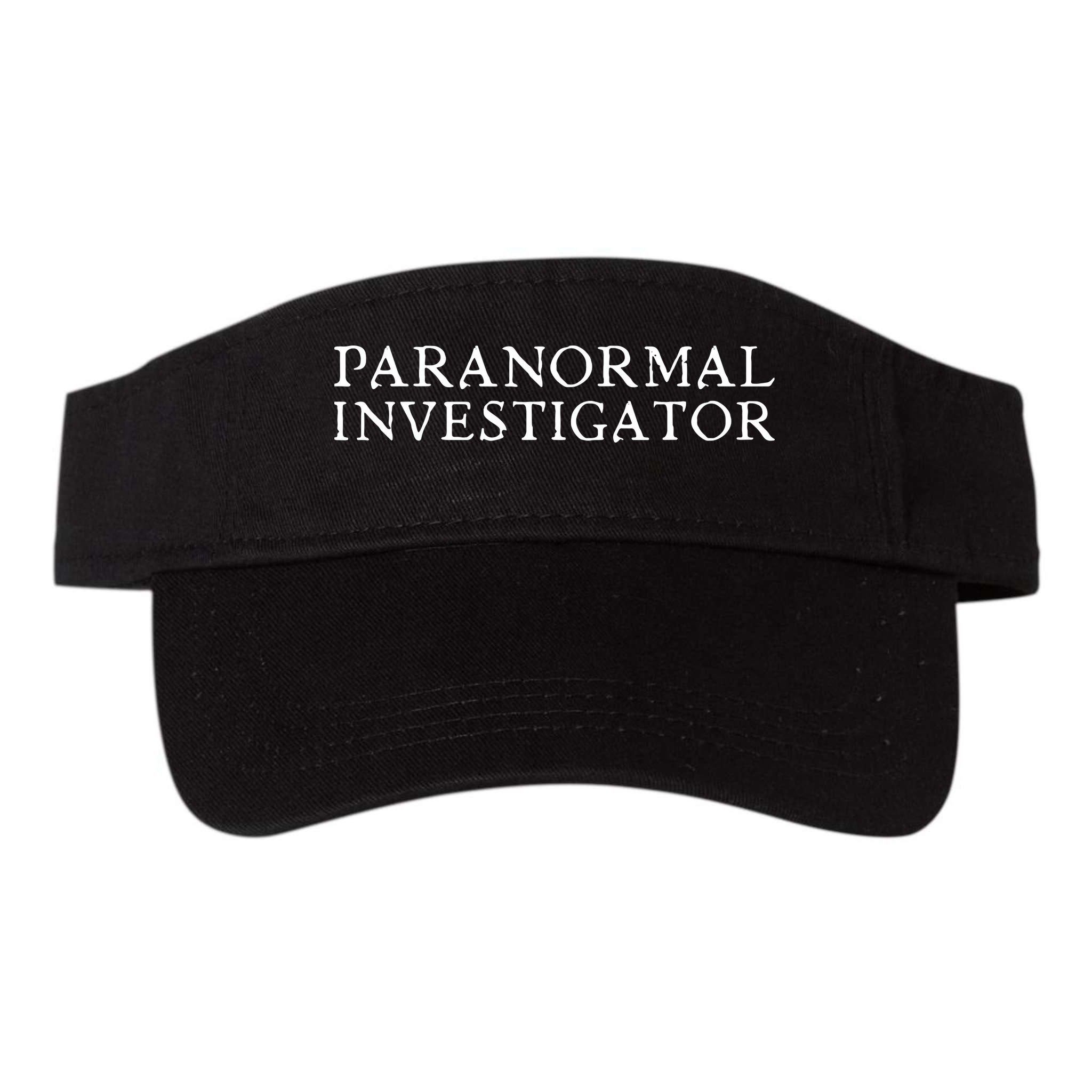 Paranormal Investigator Ghost Hunter Evp Halloween Visor