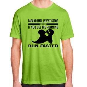 Paranormal Investigator Ghost Hunting Adult ChromaSoft Performance T-Shirt