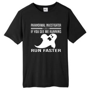 Paranormal Investigator Ghost Hunting Tall Fusion ChromaSoft Performance T-Shirt