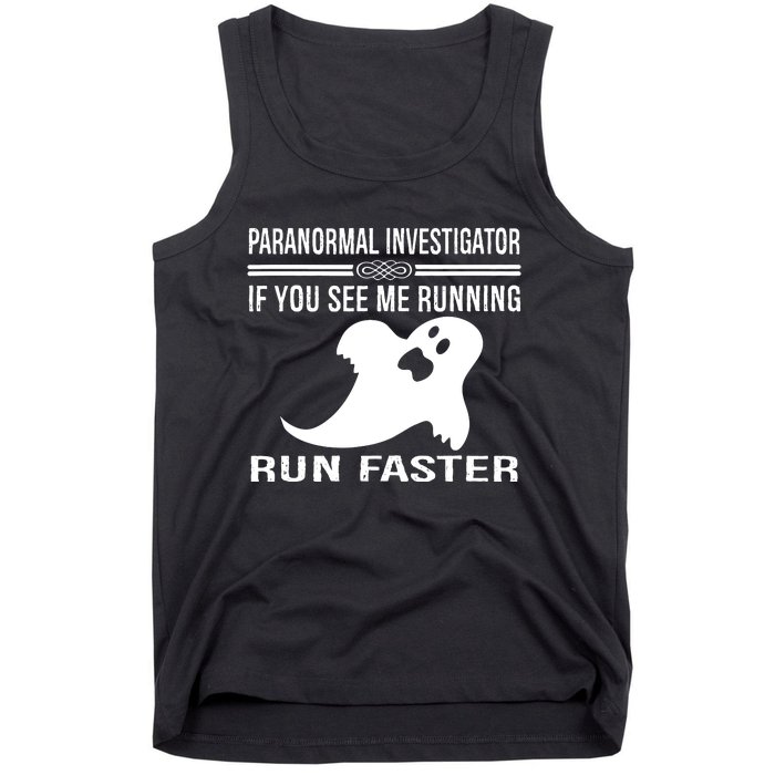 Paranormal Investigator Ghost Hunting Tank Top