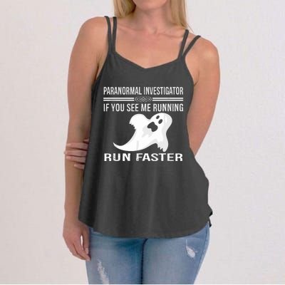 Paranormal Investigator Ghost Hunting Women's Strappy Tank