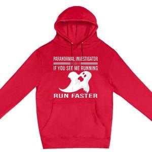 Paranormal Investigator Ghost Hunting Premium Pullover Hoodie