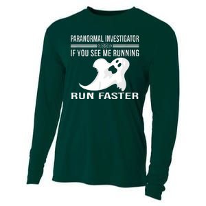 Paranormal Investigator Ghost Hunting Cooling Performance Long Sleeve Crew