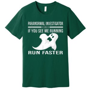 Paranormal Investigator Ghost Hunting Premium T-Shirt