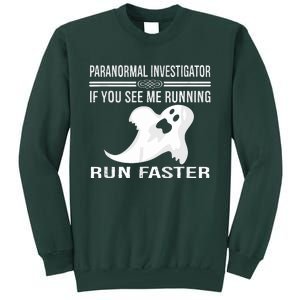 Paranormal Investigator Ghost Hunting Tall Sweatshirt