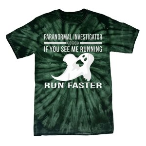 Paranormal Investigator Ghost Hunting Tie-Dye T-Shirt