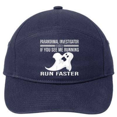 Paranormal Investigator Ghost Hunting 7-Panel Snapback Hat