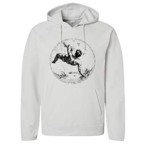 Phaeton Icarus Greek Mythology Goth Aesthetic Performance Fleece Hoodie