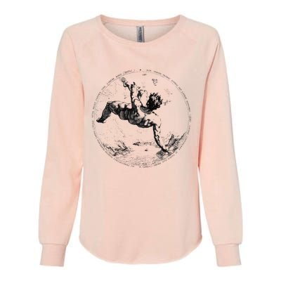 Phaeton Icarus Greek Mythology Goth Aesthetic Womens California Wash Sweatshirt