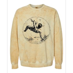 Phaeton Icarus Greek Mythology Goth Aesthetic Colorblast Crewneck Sweatshirt