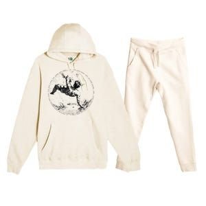 Phaeton Icarus Greek Mythology Goth Aesthetic Premium Hooded Sweatsuit Set