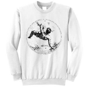 Phaeton Icarus Greek Mythology Goth Aesthetic Sweatshirt