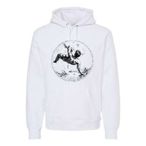 Phaeton Icarus Greek Mythology Goth Aesthetic Premium Hoodie