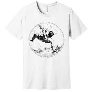 Phaeton Icarus Greek Mythology Goth Aesthetic Premium T-Shirt