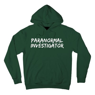 Paranormal Investigator Ghost Hunting EVP Halloween Hoodie