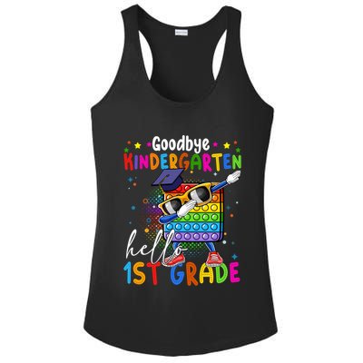 Pop It Goodbye Kindergarten Hello 1St Grade Graduation Great Gift Ladies PosiCharge Competitor Racerback Tank