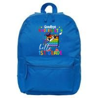 Pop It Goodbye Kindergarten Hello 1St Grade Graduation Great Gift 16 in Basic Backpack