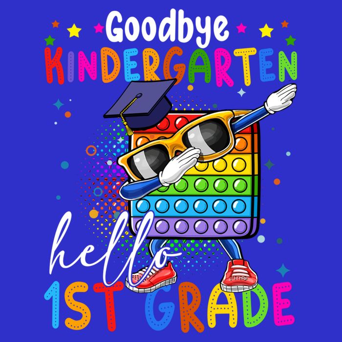 Pop It Goodbye Kindergarten Hello 1St Grade Graduation Great Gift 16 in Basic Backpack