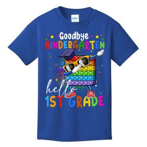 Pop It Goodbye Kindergarten Hello 1St Grade Graduation Great Gift Kids T-Shirt