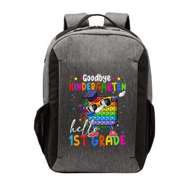 Pop It Goodbye Kindergarten Hello 1St Grade Graduation Great Gift Vector Backpack