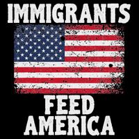 Pro Immigration Gift Immigrants Feed America Doggie Tank