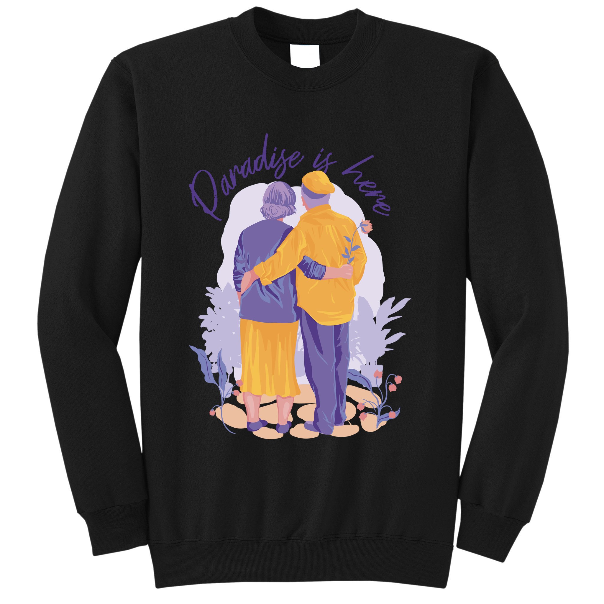 Paradise Is Here Alder Couple Sweatshirt