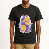 Paradise Is Here Alder Couple Tall T-Shirt