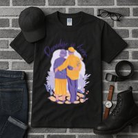 Paradise Is Here Alder Couple Tall T-Shirt