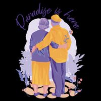 Paradise Is Here Alder Couple Tall T-Shirt