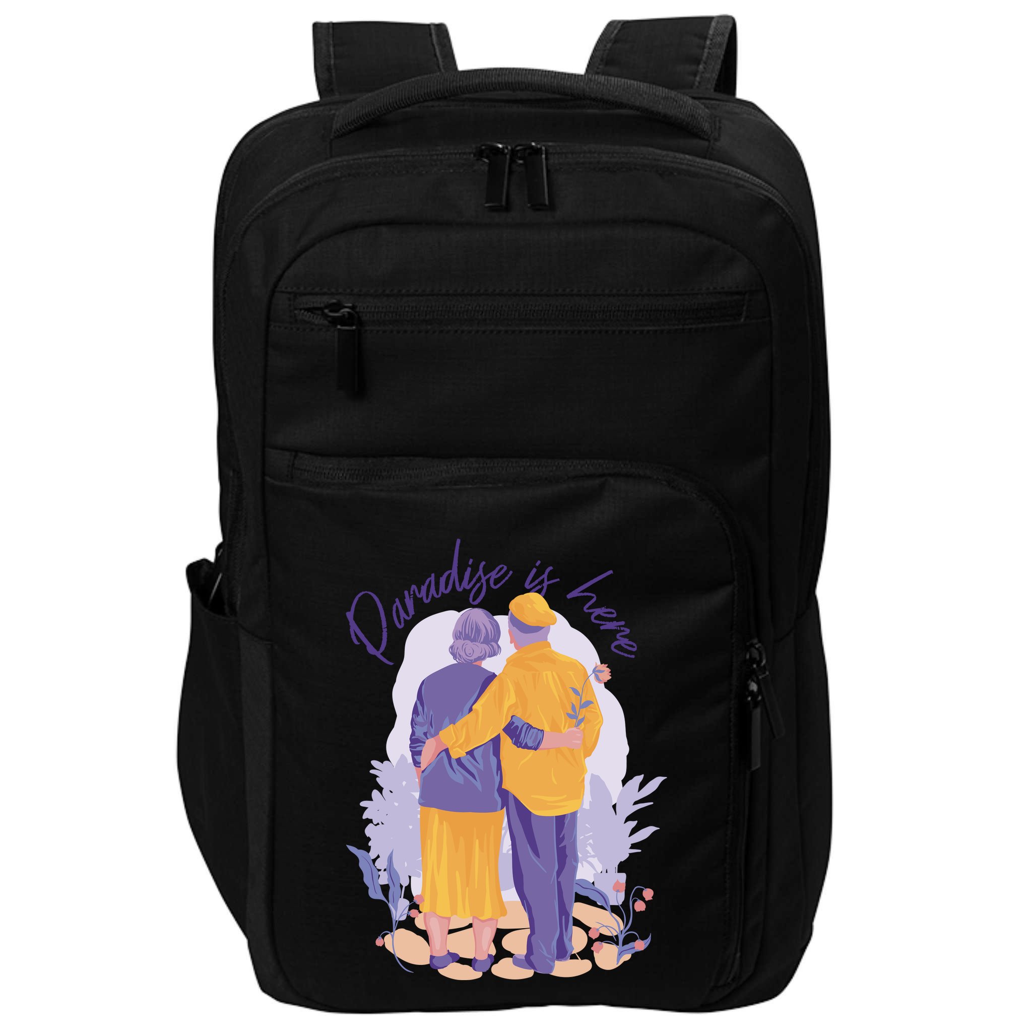 Paradise Is Here Alder Couple Impact Tech Backpack