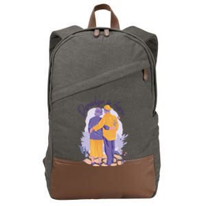 Paradise Is Here Alder Couple Cotton Canvas Backpack