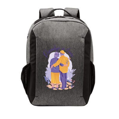 Paradise Is Here Alder Couple Vector Backpack