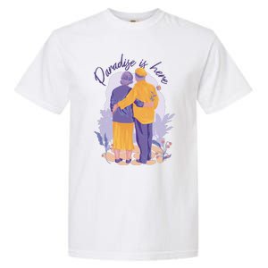 Paradise Is Here Alder Couple Garment-Dyed Heavyweight T-Shirt