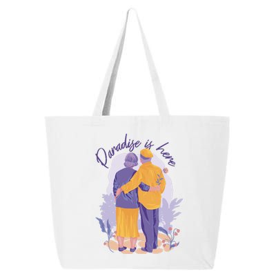 Paradise Is Here Alder Couple 25L Jumbo Tote