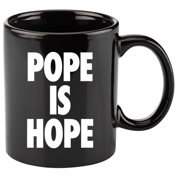 Pope Is Hope 11oz C Handle Ceramic Mug