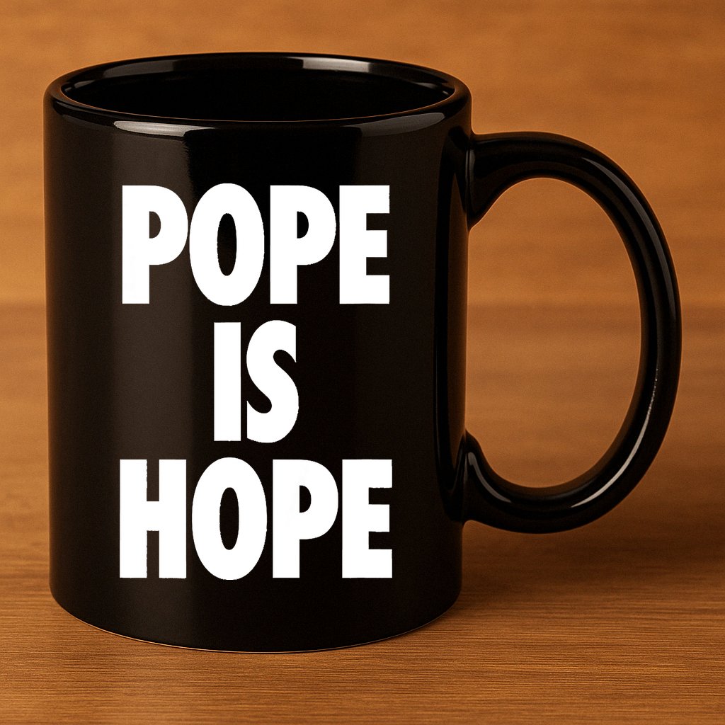 Pope Is Hope 11oz C Handle Ceramic Mug