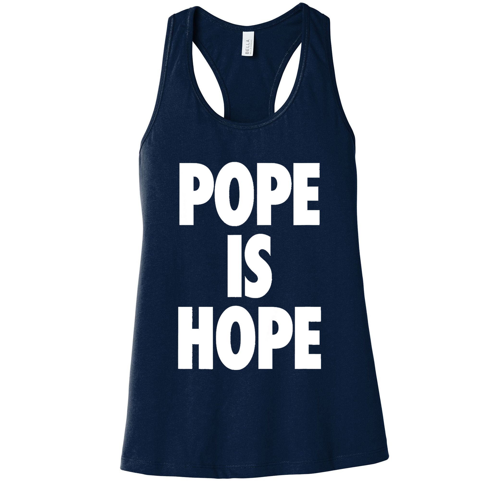 Pope Is Hope Womens Tank Top