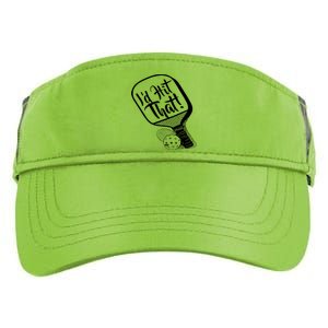 Pickleball I'd Hit That 1 Sided Adult Drive Performance Visor