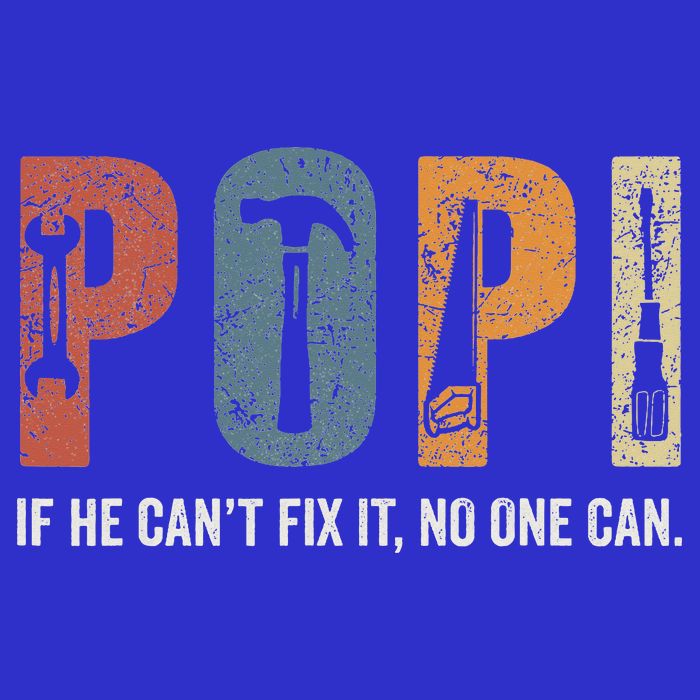 Popi If He Can't Fix It No One Can Mousepad