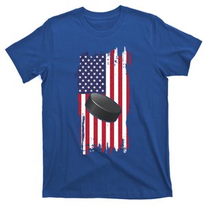 Patriotic Ice Hockey Snow Sports For Goalkeepers Gift T-Shirt