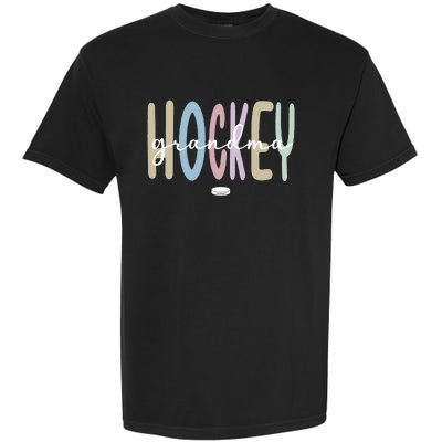 Proud Ice Hockey Grandma Ice Hockey Grandmother Garment-Dyed Heavyweight T-Shirt