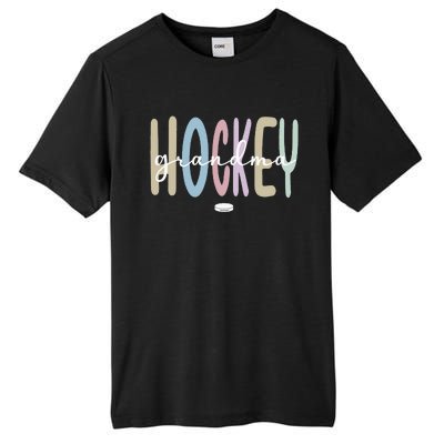 Proud Ice Hockey Grandma Ice Hockey Grandmother Tall Fusion ChromaSoft Performance T-Shirt