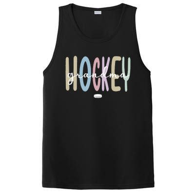 Proud Ice Hockey Grandma Ice Hockey Grandmother PosiCharge Competitor Tank