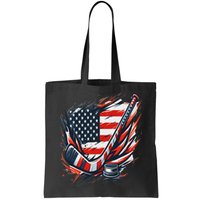 Patriotic Ice Hockey 4th Of July Usa Independence Day Bag